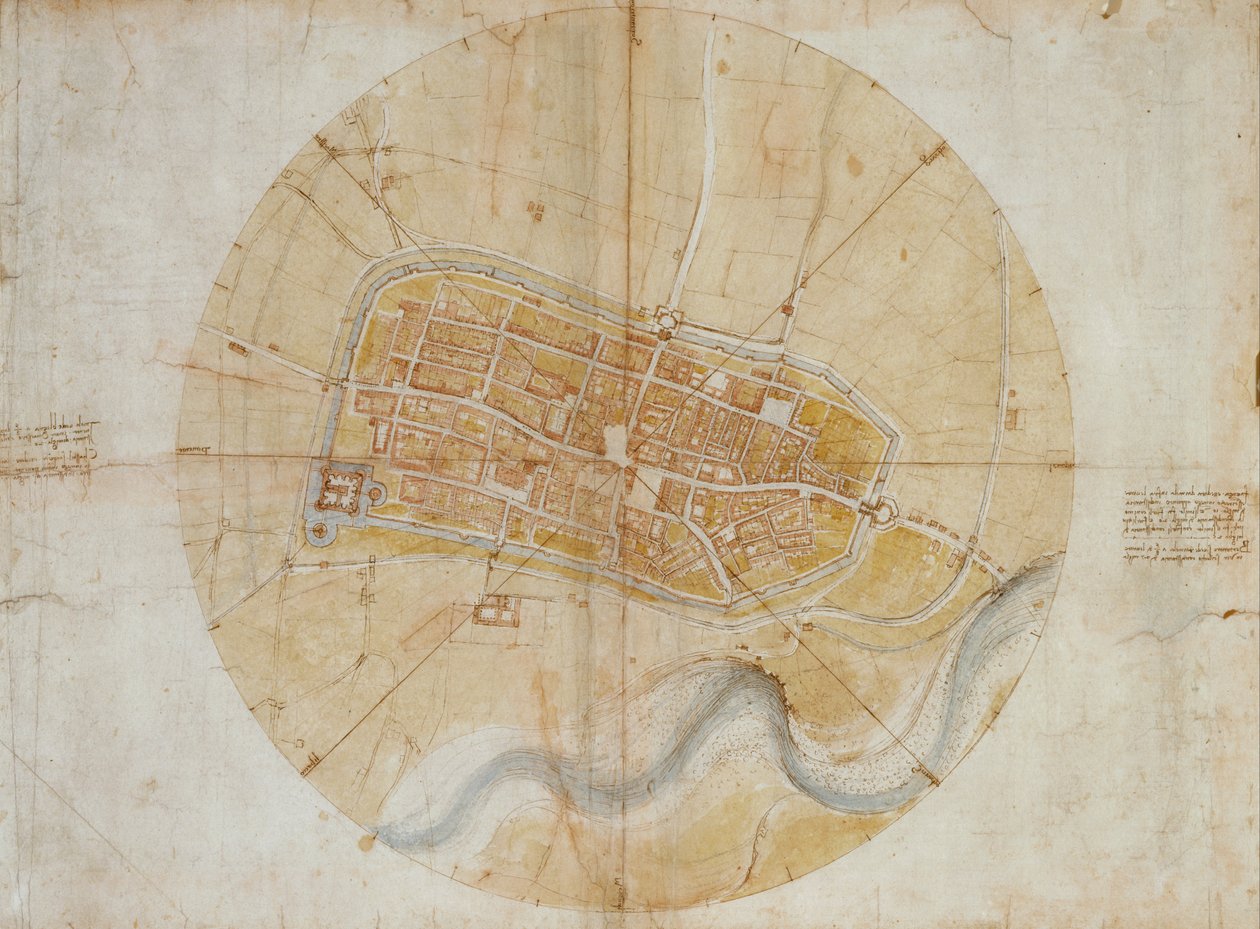 Imola terve alkotó: Leonardo da Vinci