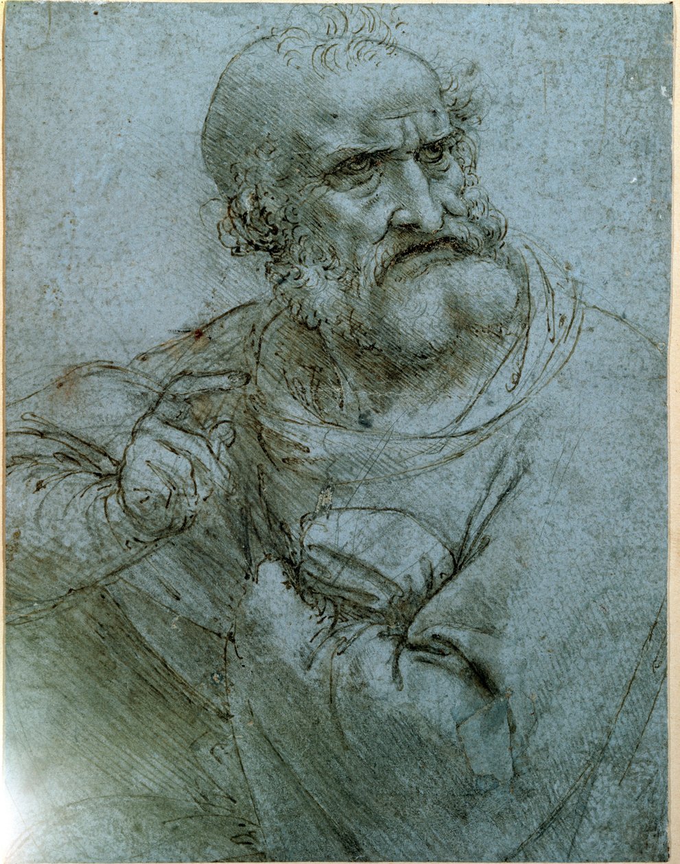 Szent Péter (rajz alkotó: Leonardo da Vinci