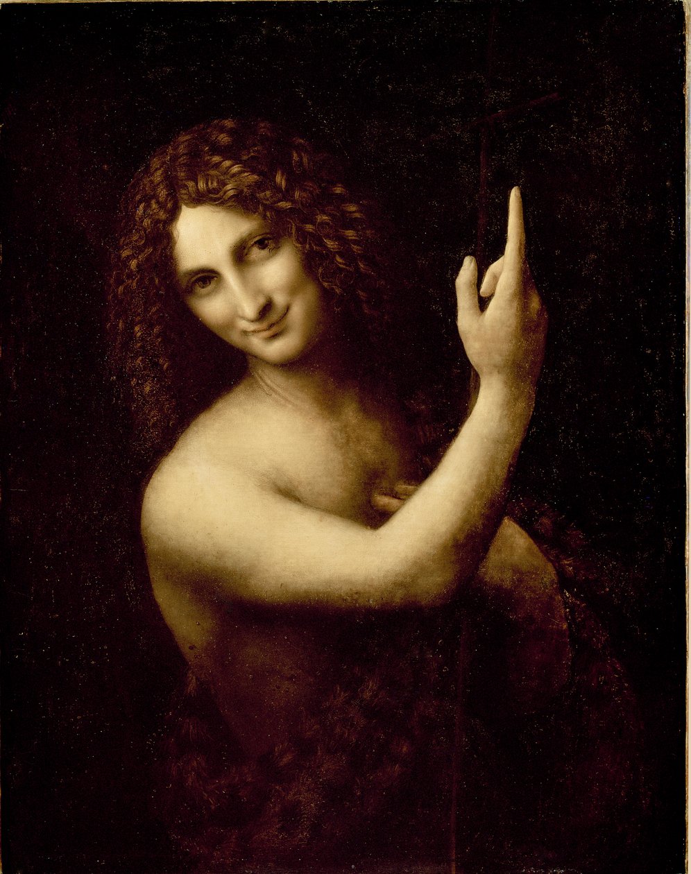 Keresztelő Szent János alkotó: Leonardo da Vinci