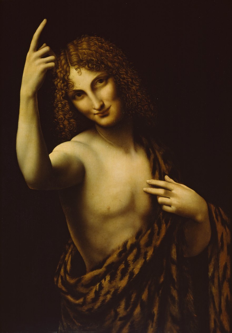 Keresztelő Szent János, 16. század alkotó: Leonardo da Vinci