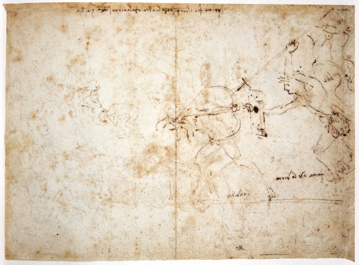 A dicsőség támadó irigység alkotó: Leonardo da Vinci