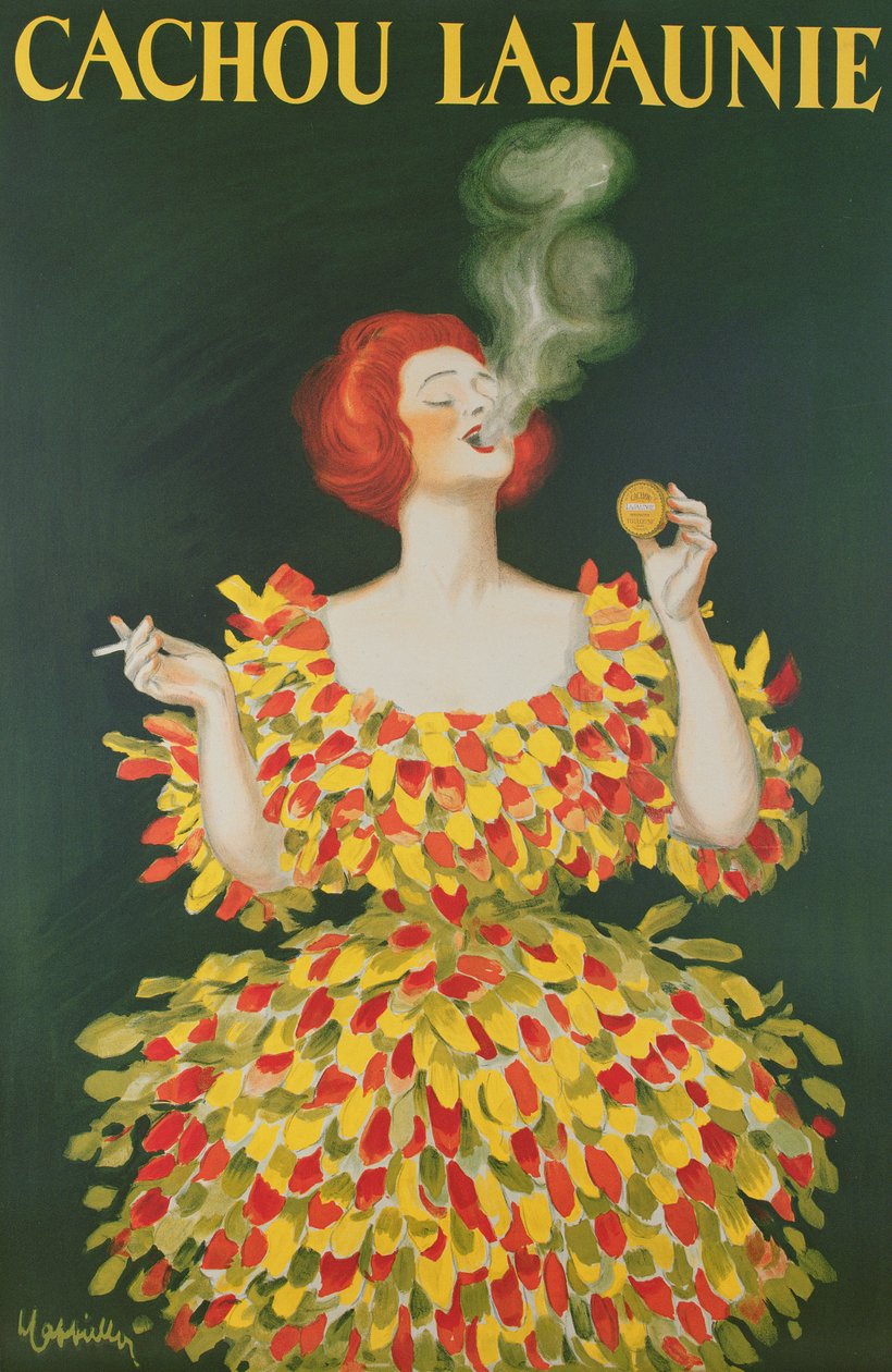 Cachou Lajaunie reklámplakát alkotó: Leonetto Cappiello