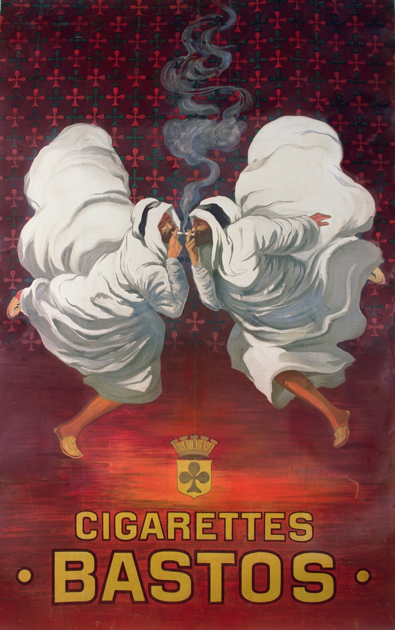 A Bastos cigarettamárkát reklámozó plakát alkotó: Leonetto Cappiello