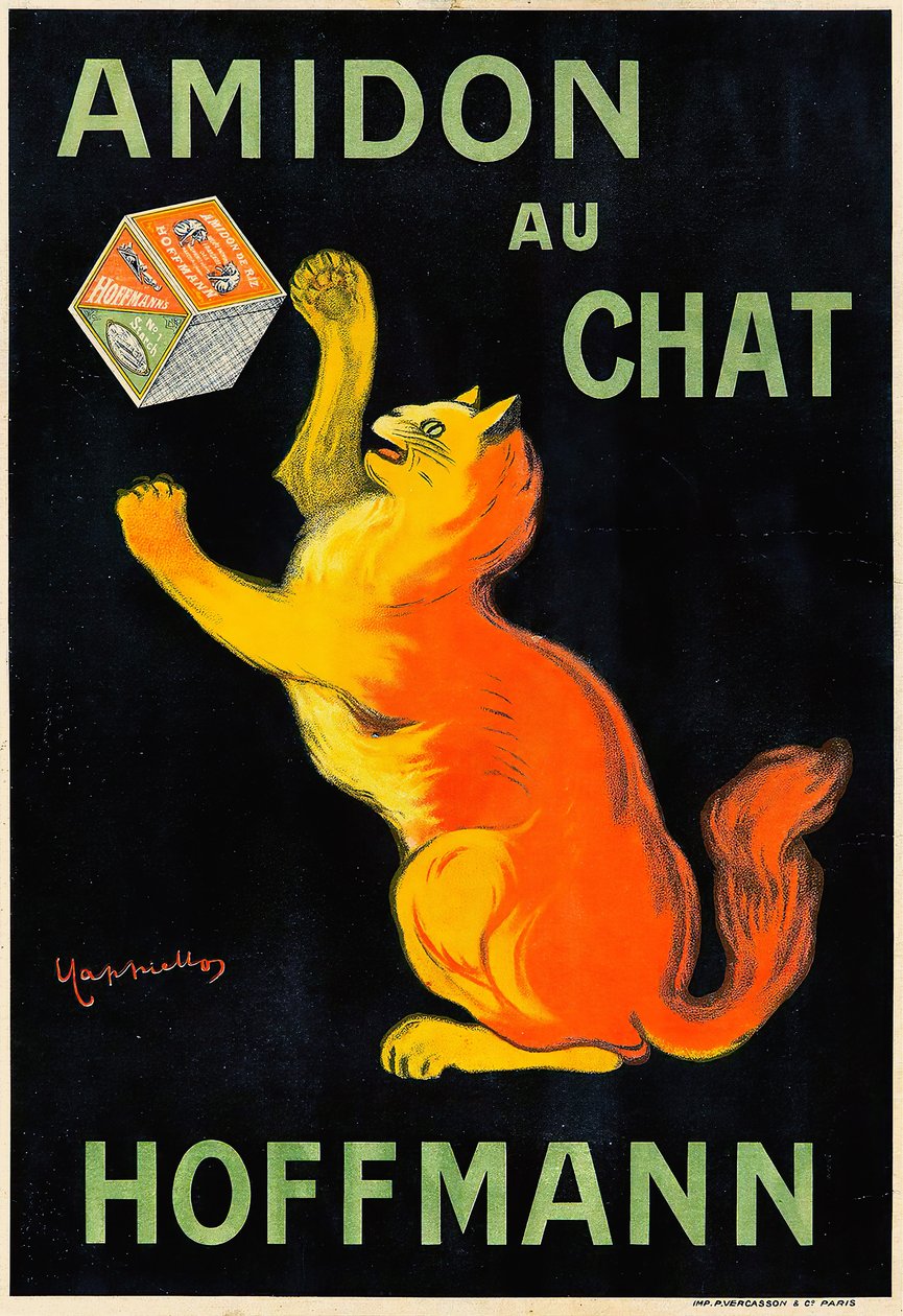 Macskakeményítő. alkotó: Leonetto Cappiello