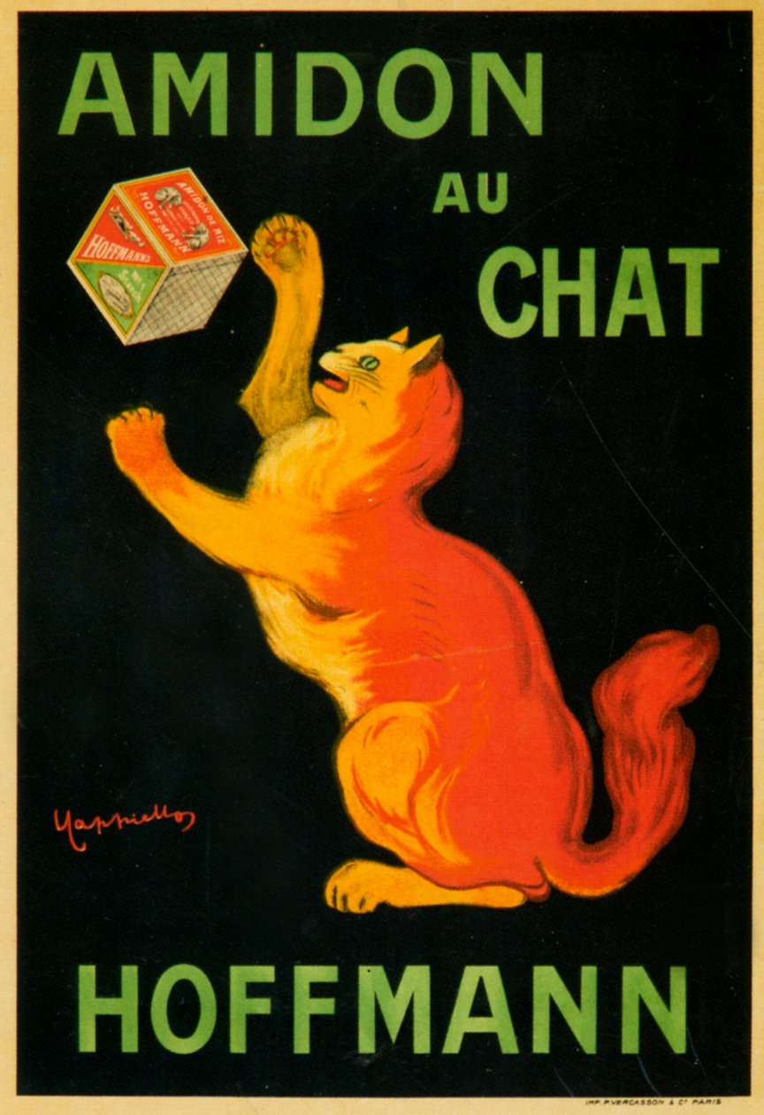 Hoffman macskakeményítő alkotó: Leonetto Cappiello
