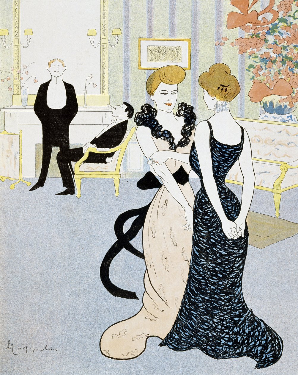 Egy másik megoldás a rejtélyre (rajz) alkotó: Leonetto Cappiello