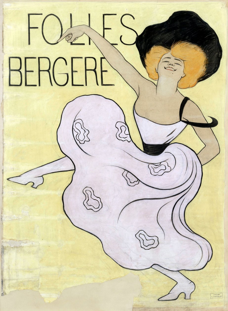 Folies Bergères, 1900 alkotó: Leonetto Cappiello