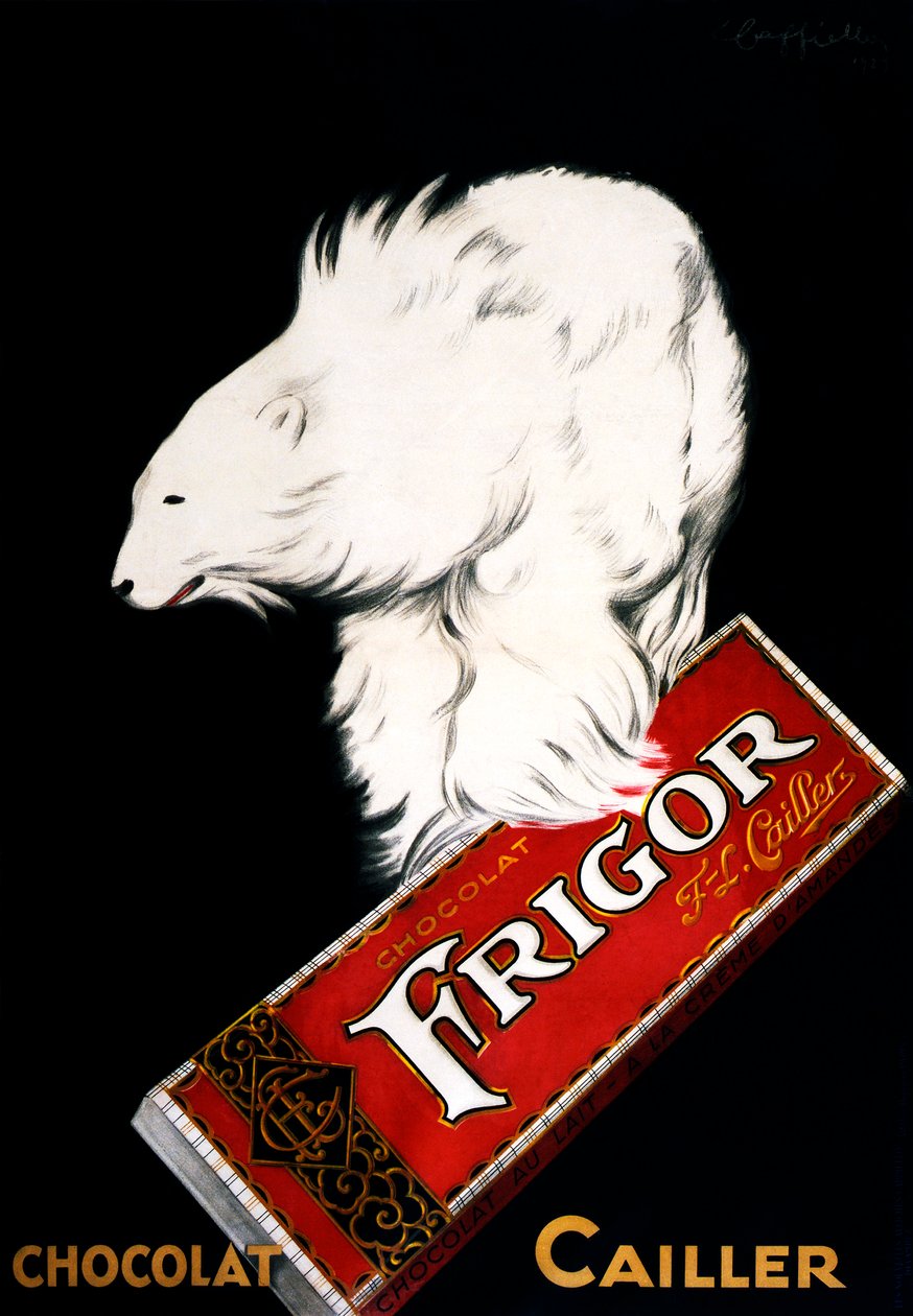 Frigor csokoládé poszter – Leonetto Cappiello alkotó: Leonetto Cappiello