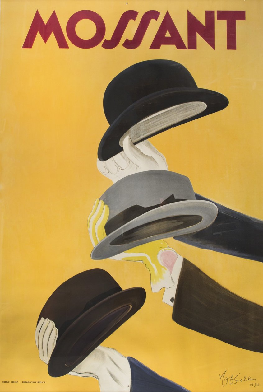 Mossant, 1938 alkotó: Leonetto Cappiello