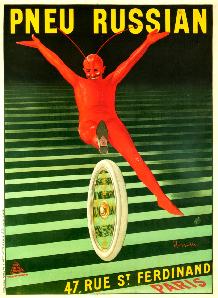 Pneu orosz amerikai alkotó: Leonetto Cappiello