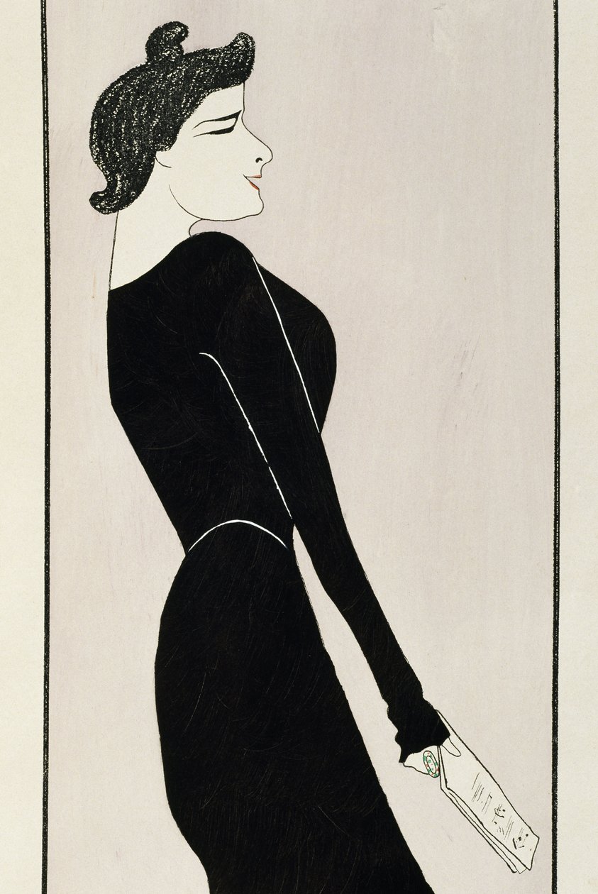 Lucienne Breval portréja (Zürich alkotó: Leonetto Cappiello