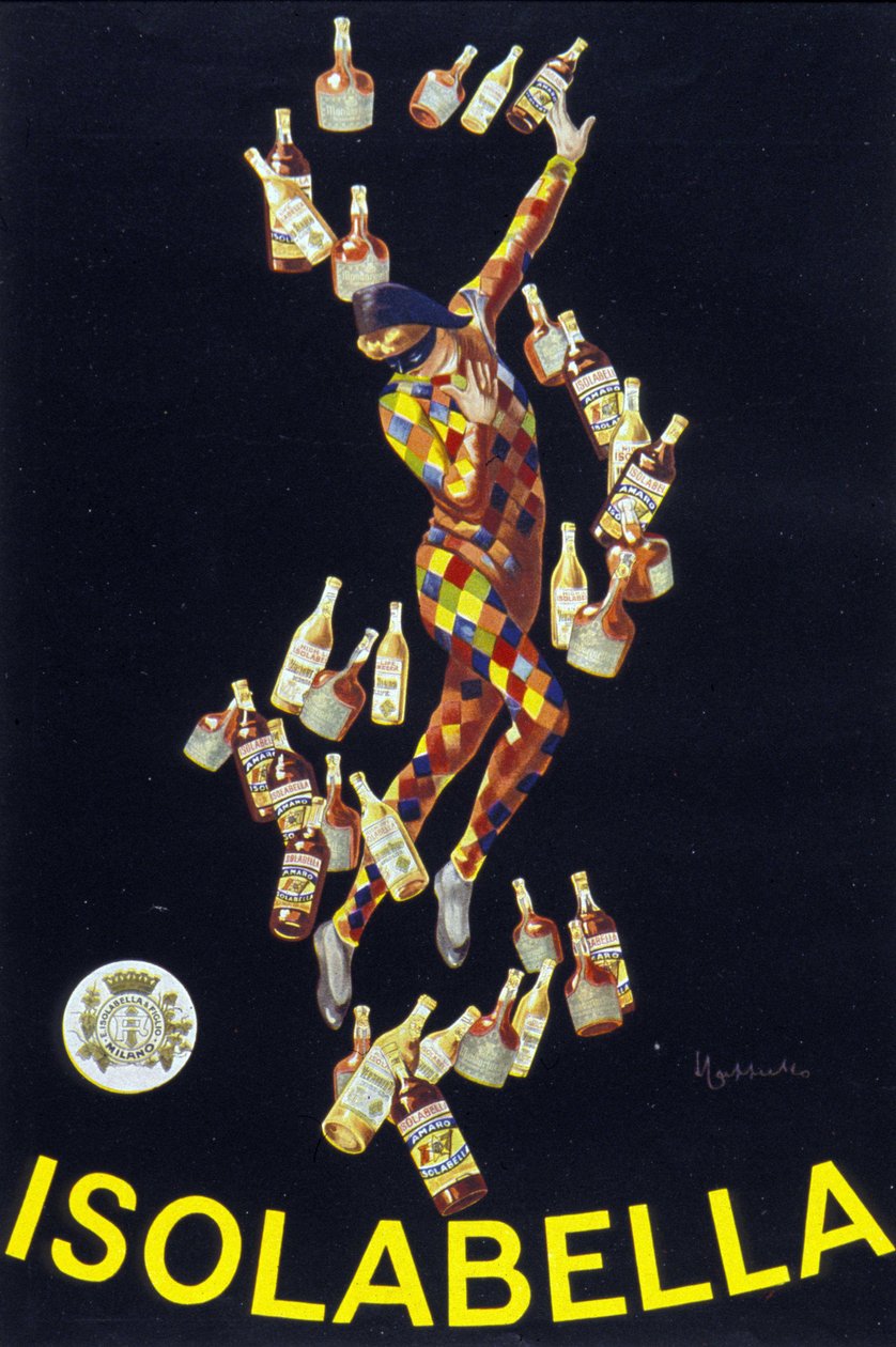 Az Isolabella plakátja. Illusztráció: Leonetto Cappiello. 1910. alkotó: Leonetto Cappiello