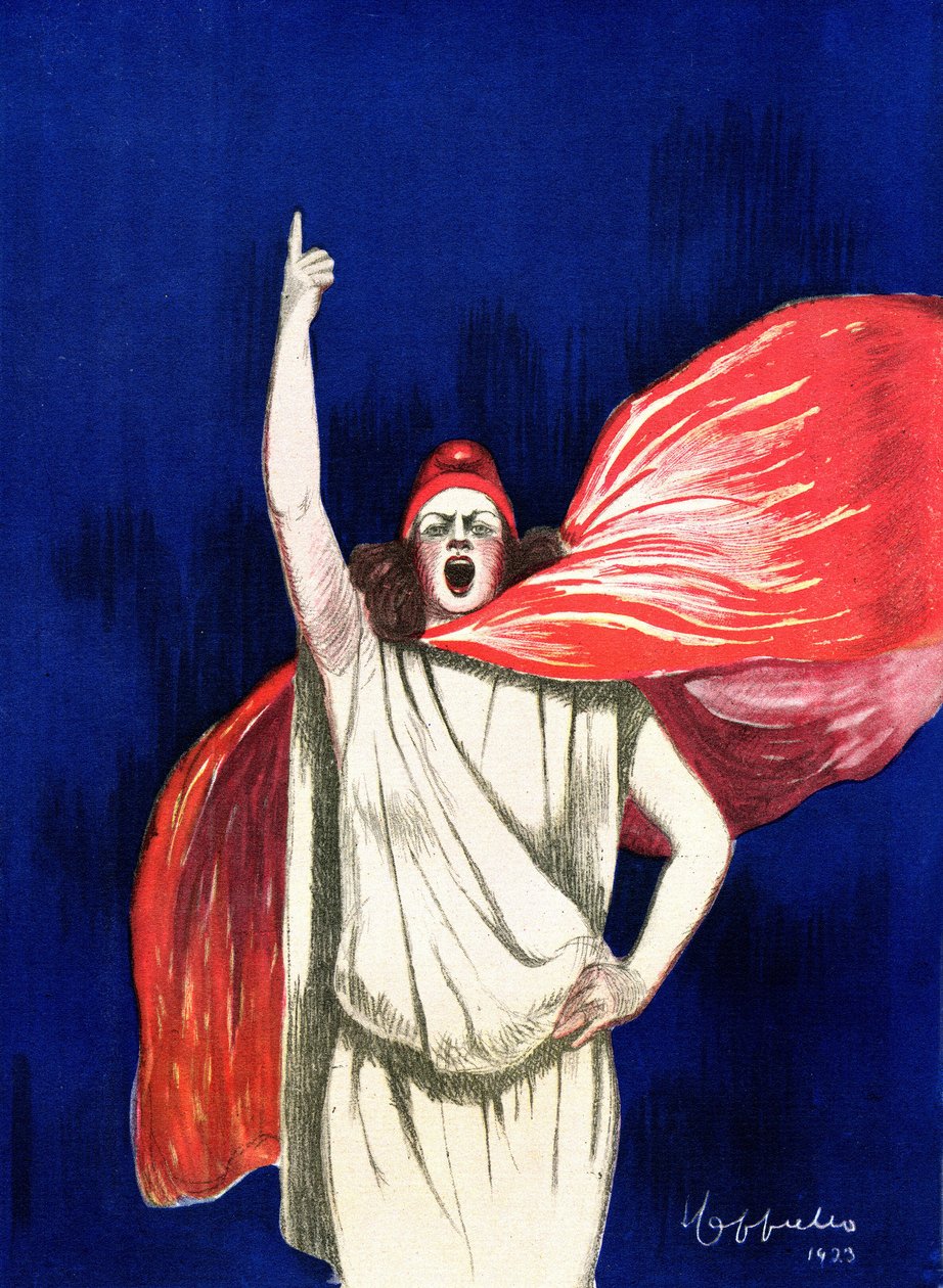 Leonetto Cappiello (1875-1942) "The Daily" plakátja 1923-ban Magántulajdonban lévő gyűjtemény alkotó: Leonetto Cappiello