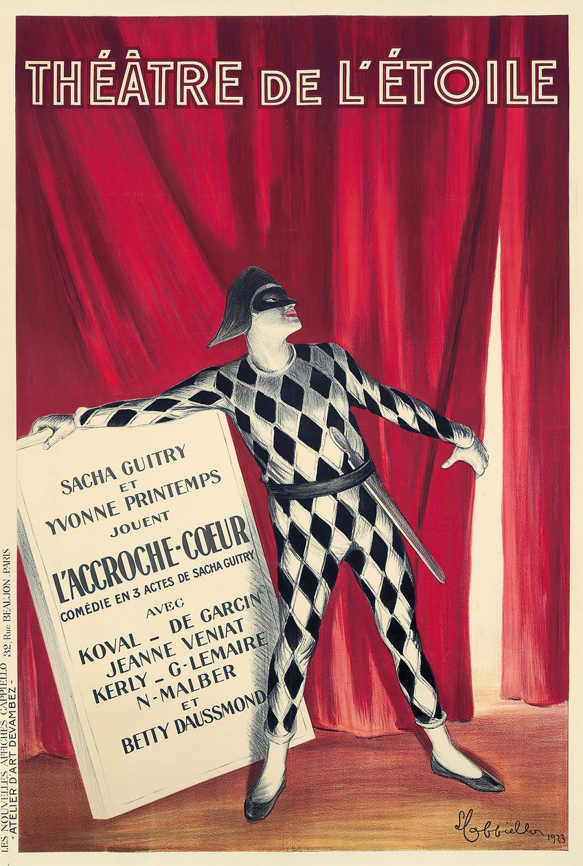Csillagszínház, 1923. alkotó: Leonetto Cappiello