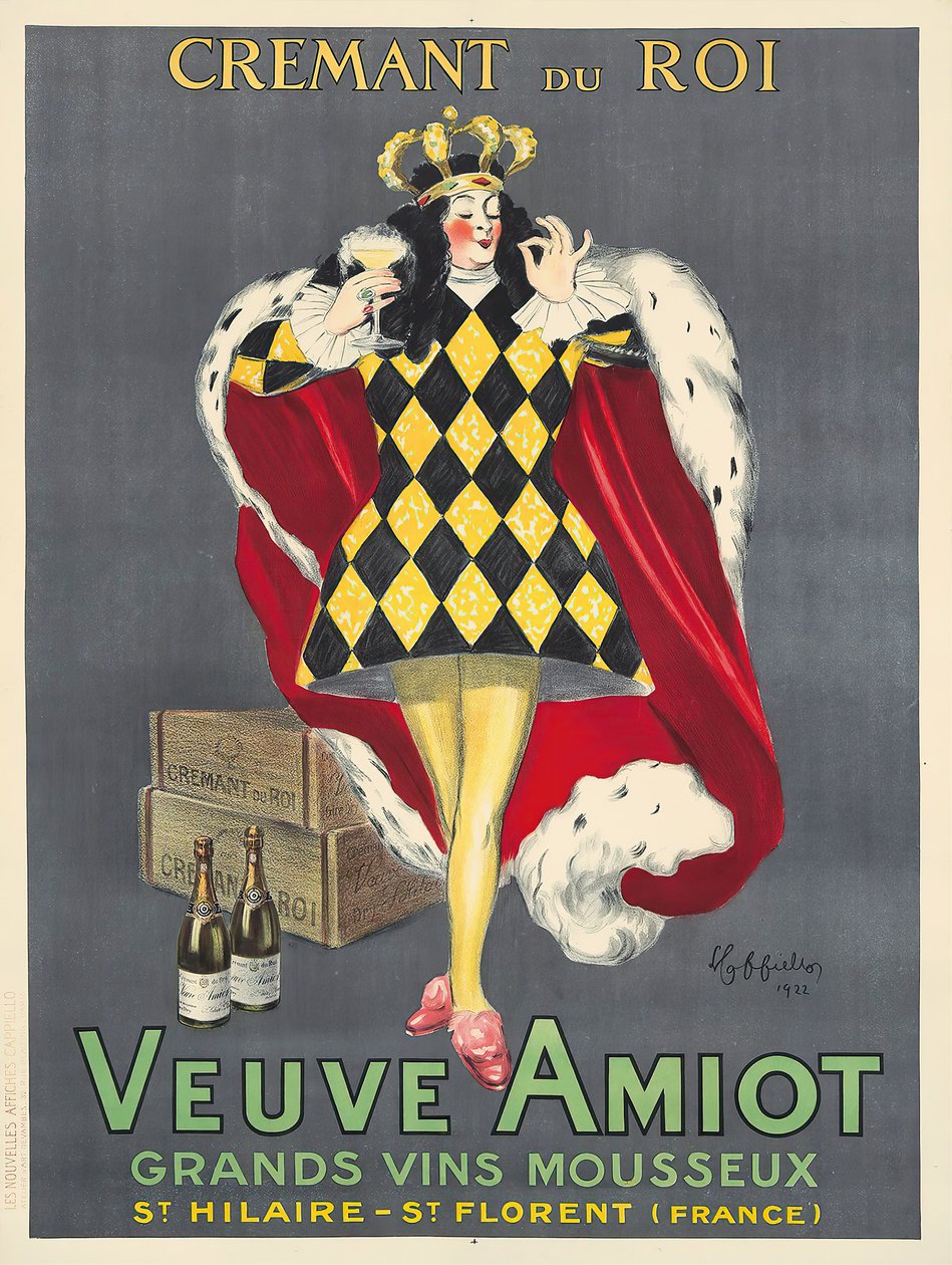 Özvegy Amiot Cremant, 1922. alkotó: Leonetto Cappiello