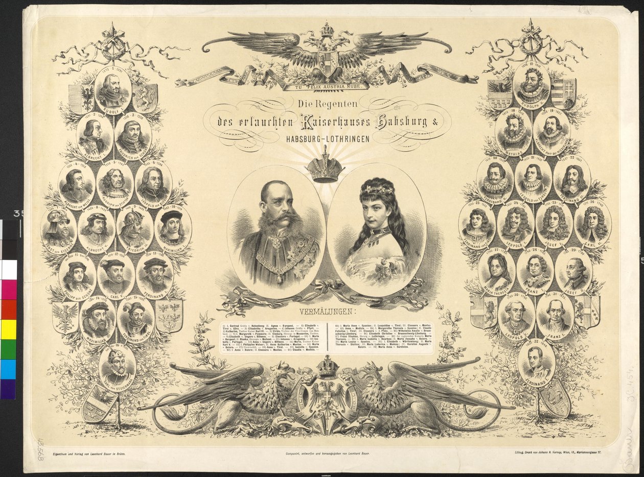Ausztria főhercege A Habsburg és Habsburg-Lotaringiai nemesi család régense alkotó: Leonhard Bauer