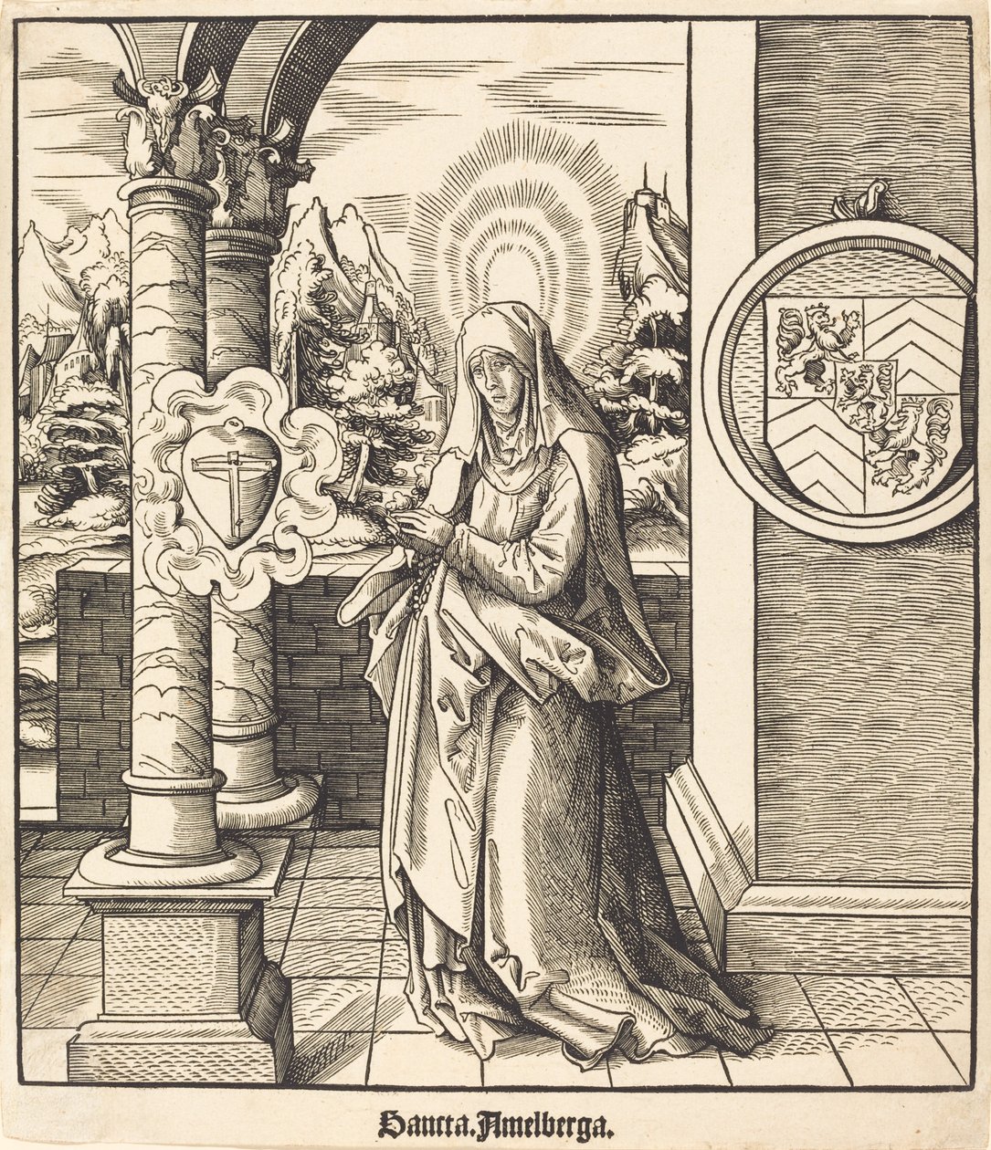 Saint-Amelberga alkotó: Leonhard Beck