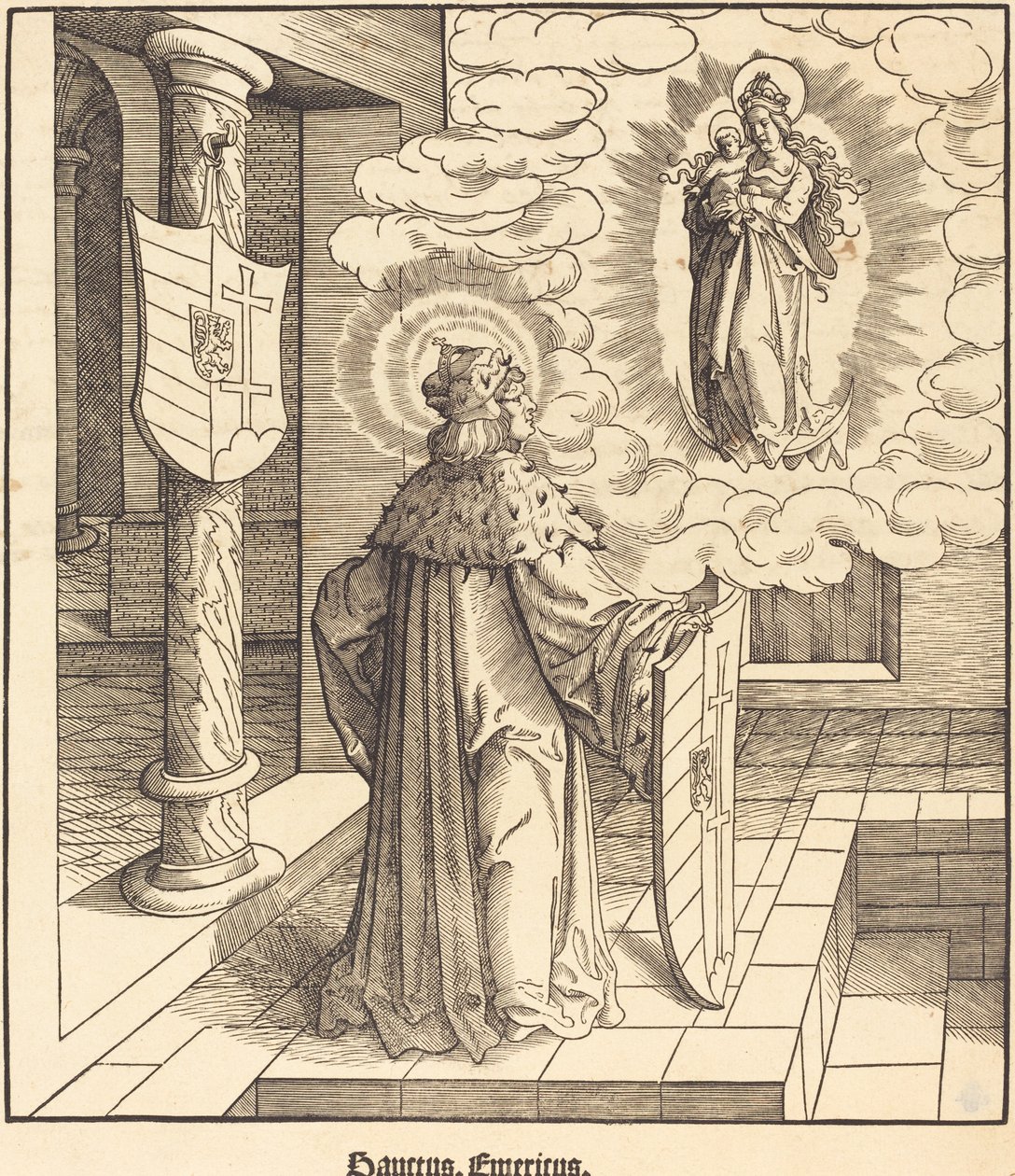Szent Emericus alkotó: Leonhard Beck