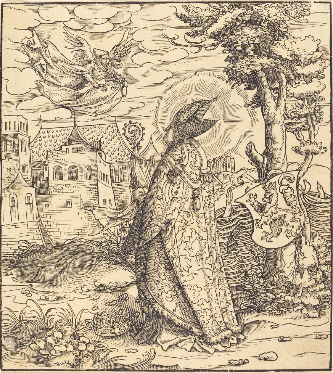Szent Goery alkotó: Leonhard Beck
