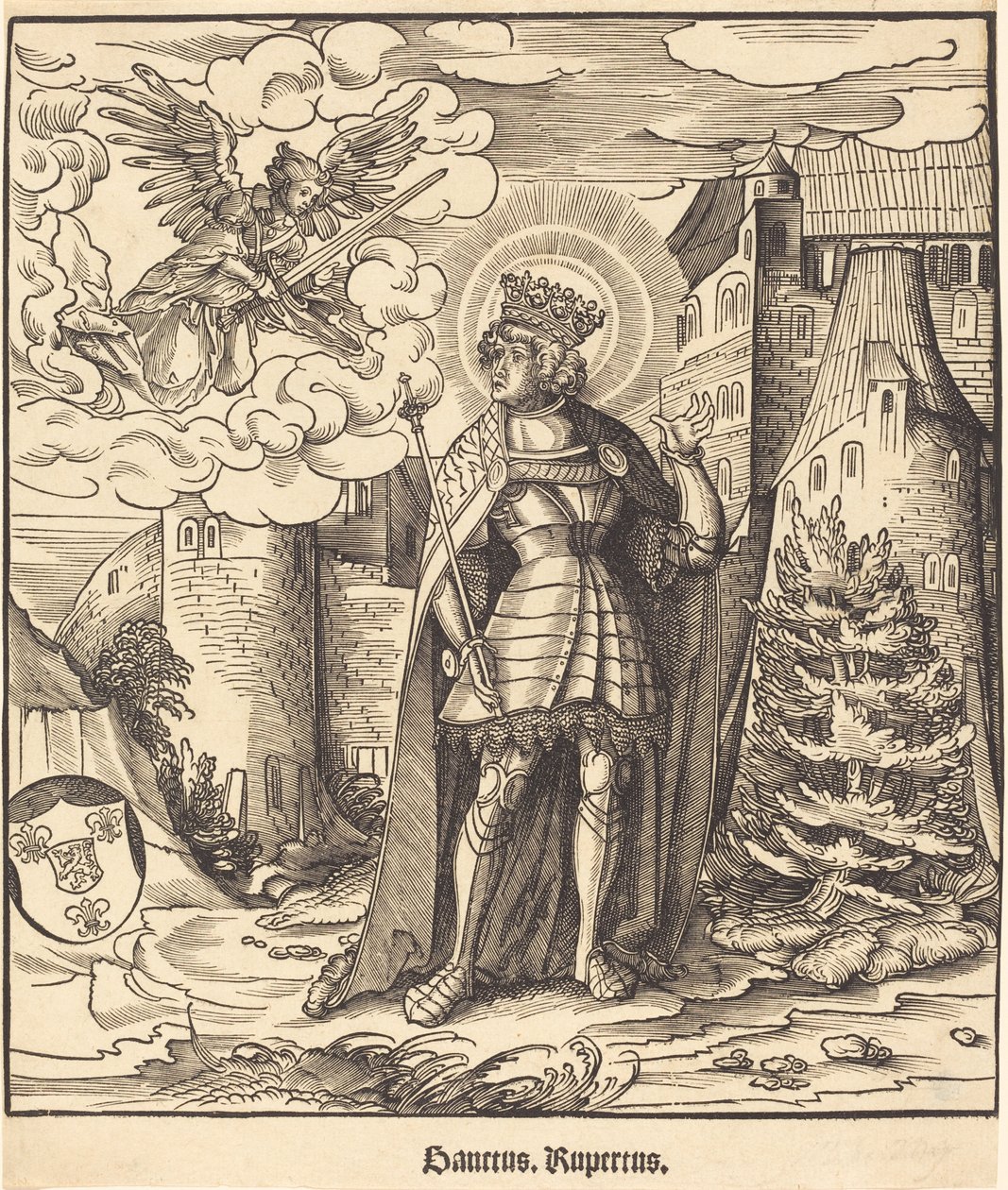 Szent Rupert alkotó: Leonhard Beck