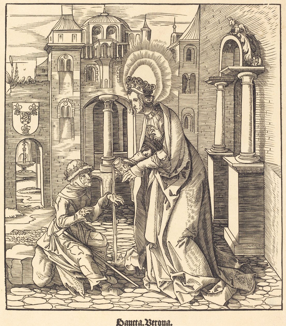 Szent Verona alkotó: Leonhard Beck