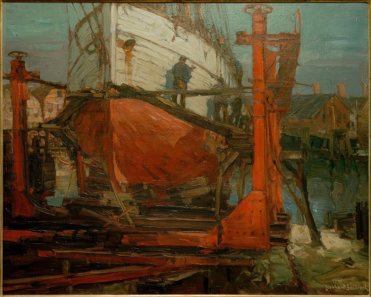 A siklón Elbe pilótaszkúner alkotó: Leonhard Sandrock
