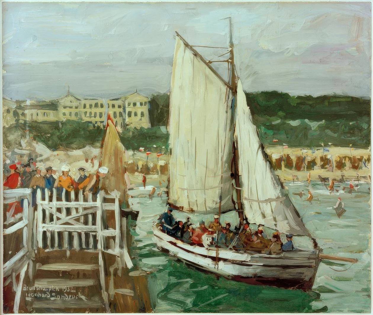 Brunshaupten alkotó: Leonhard Sandrock