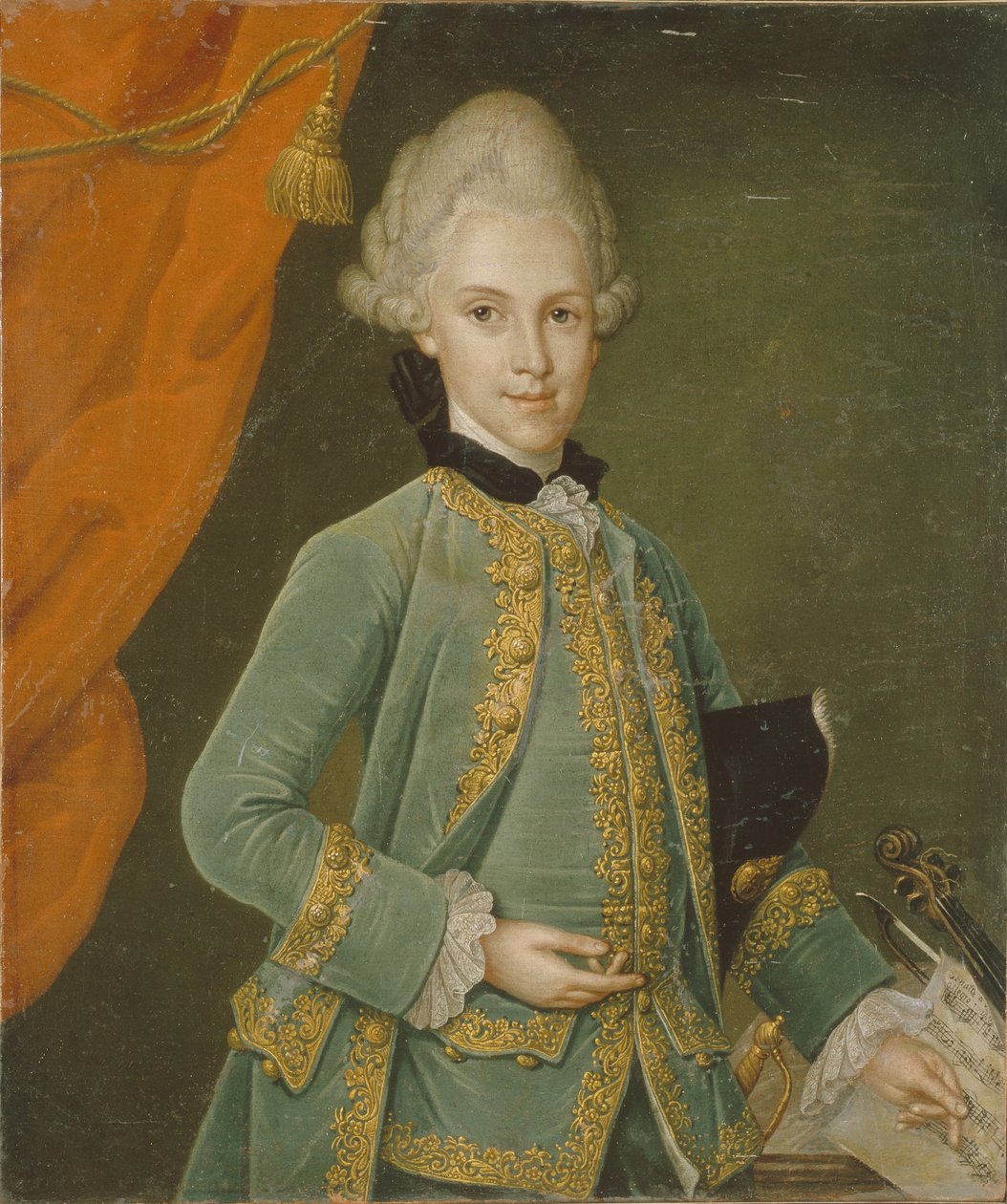 Karl Gustav von Simolin gróf portréja 1715-1777 alkotó: Leonhard Schorer