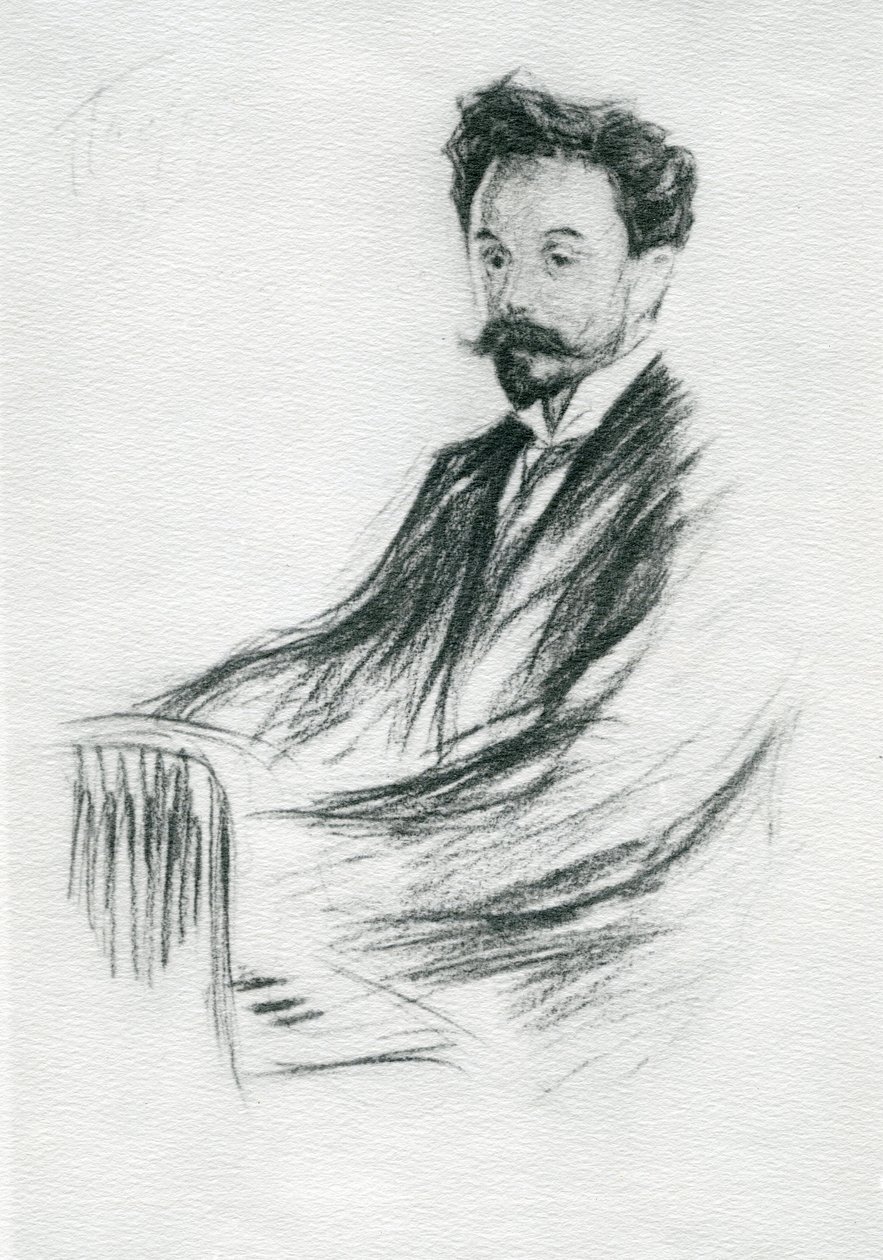 Alekszandr Nyikolajevics Szkrjabin (1827-1915), 1909 alkotó: Leonid Osipovic Pasternak