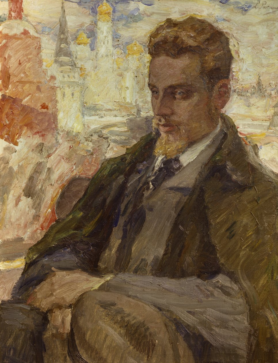 Rilke Moszkvában, 1930 körül alkotó: Leonid Osipovic Pasternak