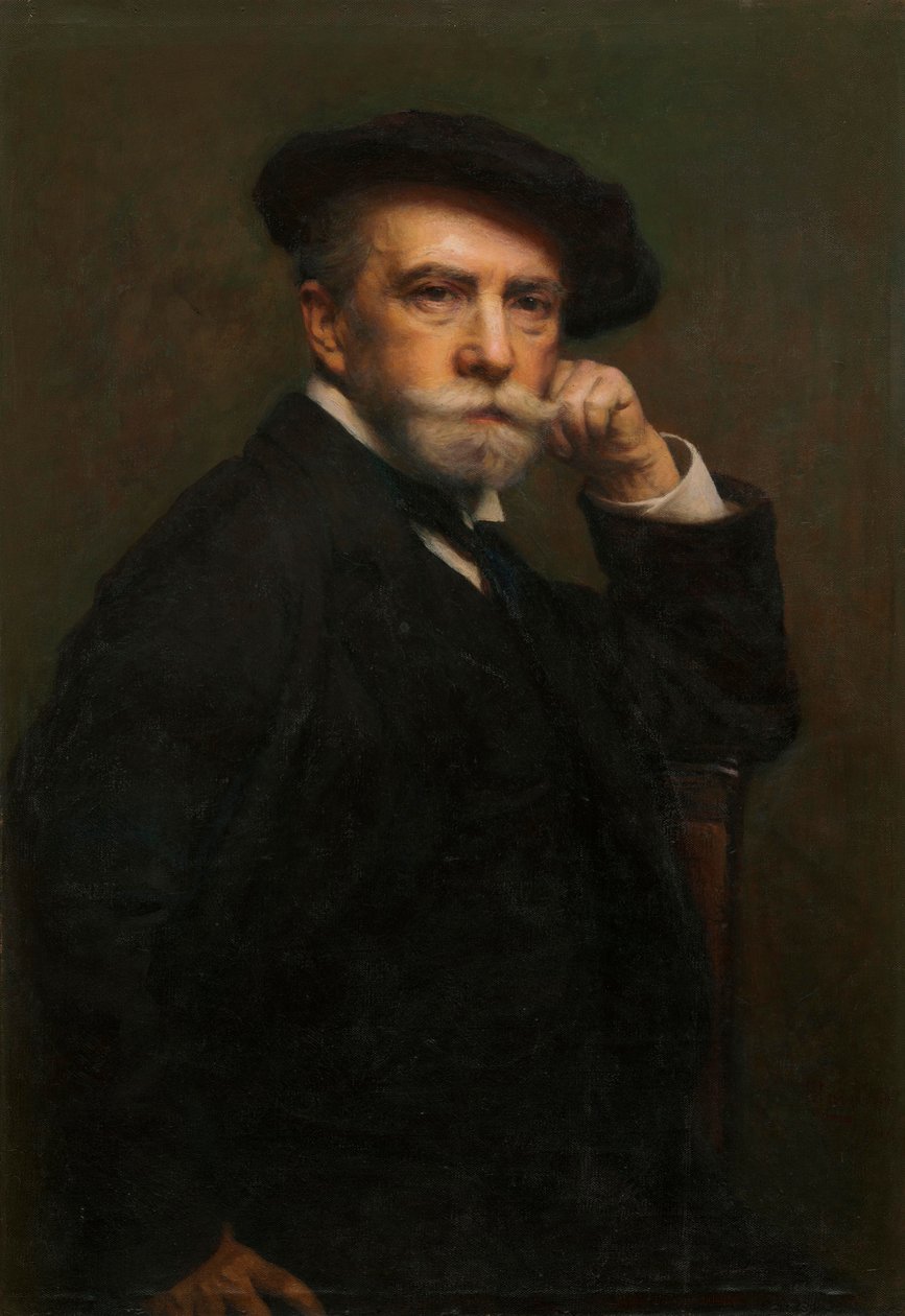 Önarckép alkotó: Leopold Horovitz