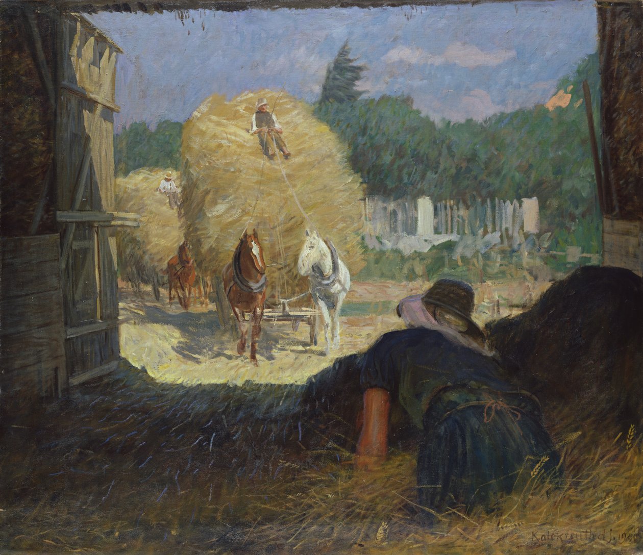 Betakarítás ideje, 1900 alkotó: Leopold Karl Walter von Kalckreuth