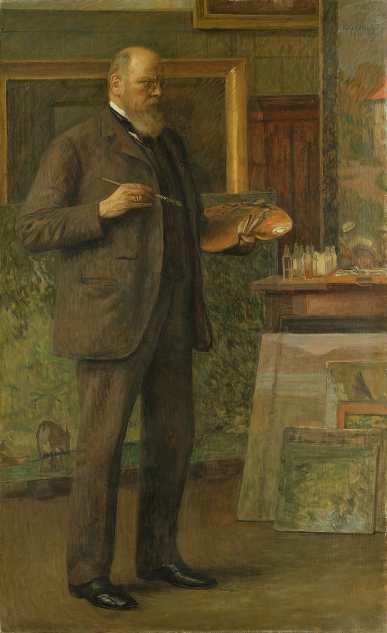 Önarckép, 1906 alkotó: Leopold Karl Walter von Kalckreuth