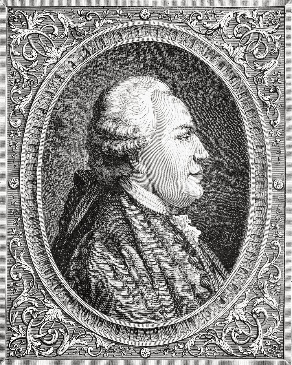 Franz Anton Mesmer (1734-1815) német orvos portréja alkotó: Leopold Mar