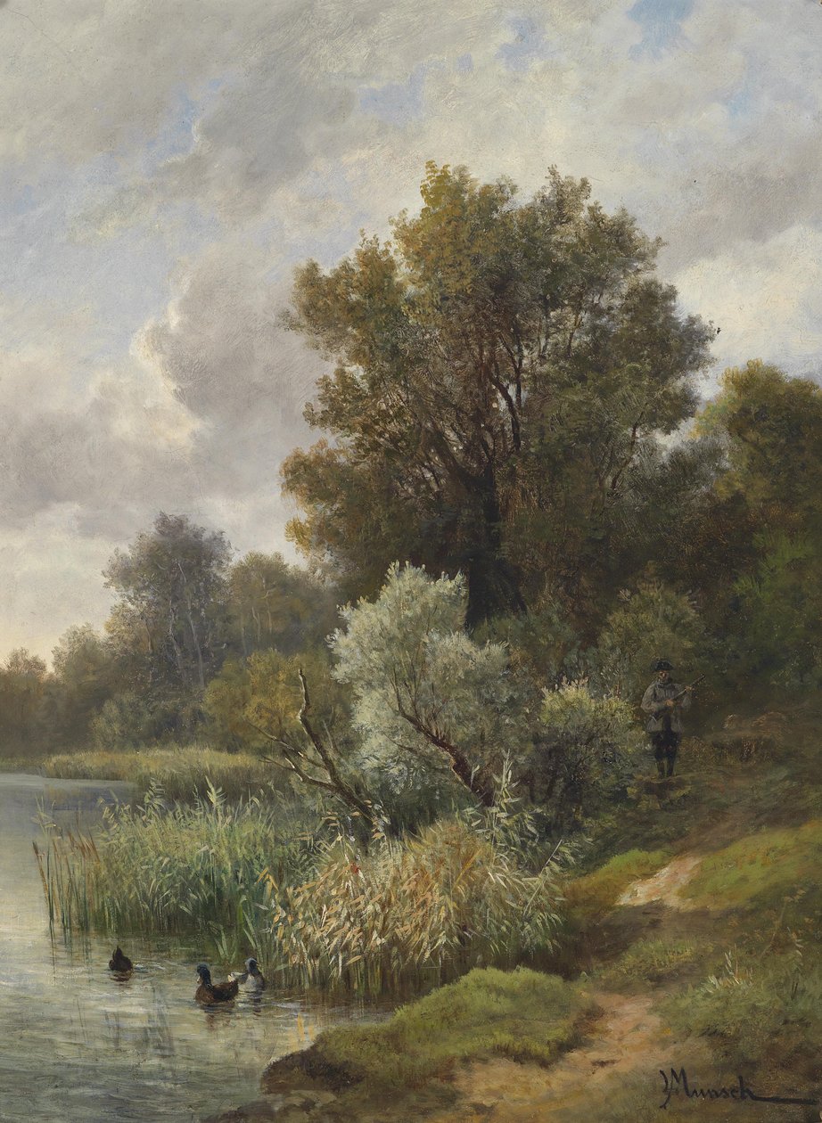 Praterpartie alkotó: Leopold Munsch