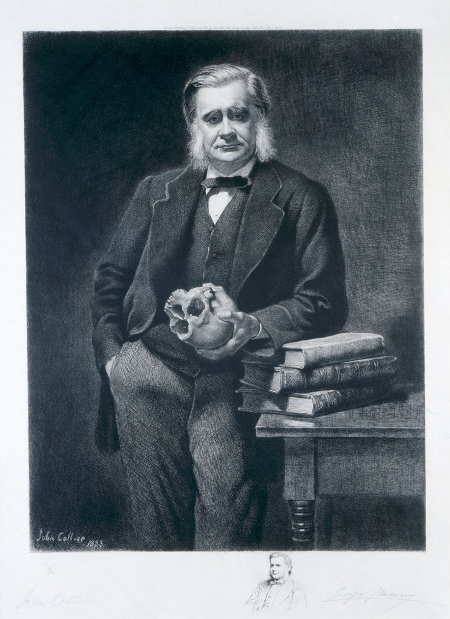 Thomas Henry Huxley, 1893 alkotó: Leopold Flameng