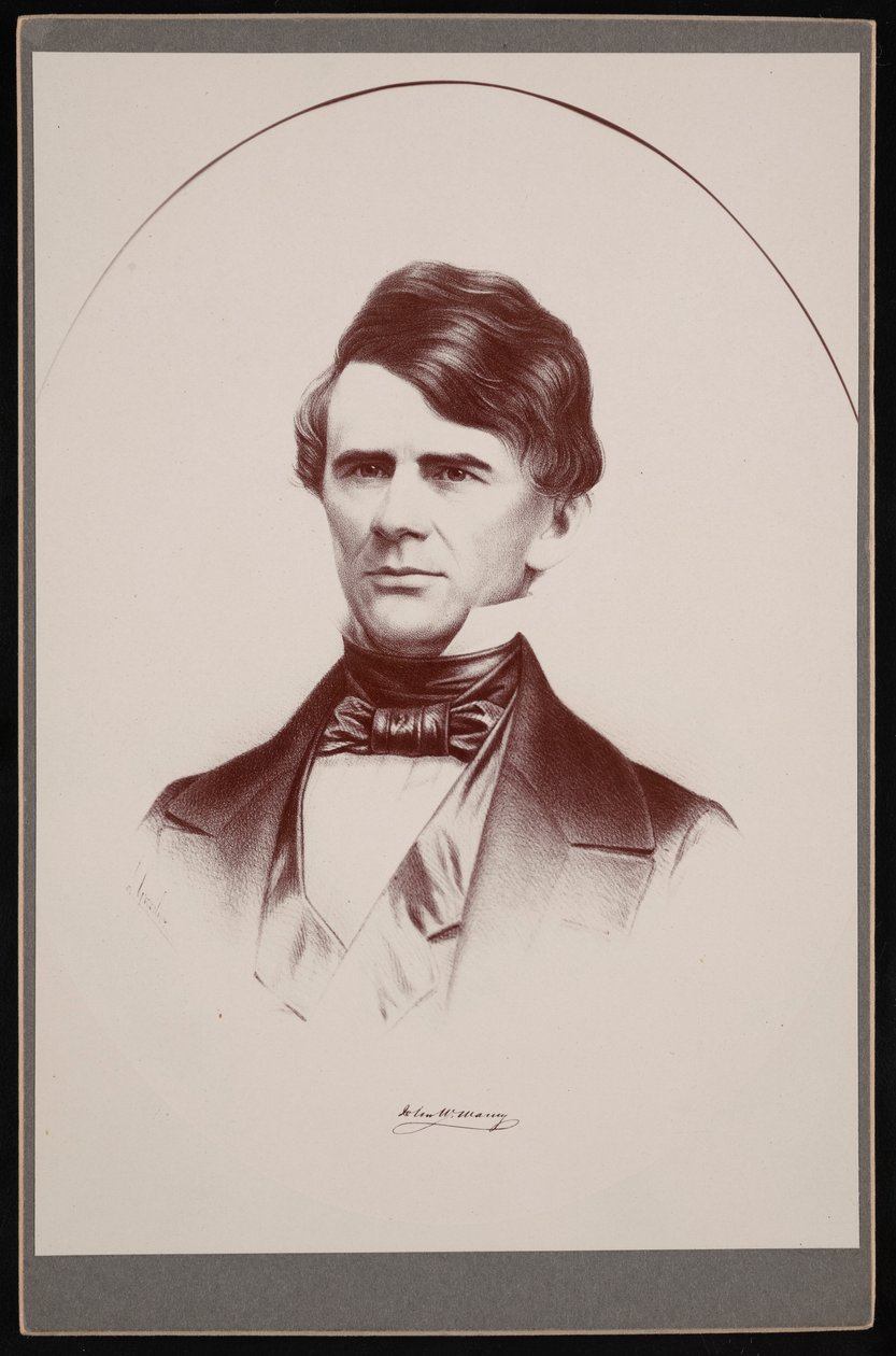 John Walker Maury portréja 1809-1855, 1855. alkotó: Leopold Grozelier