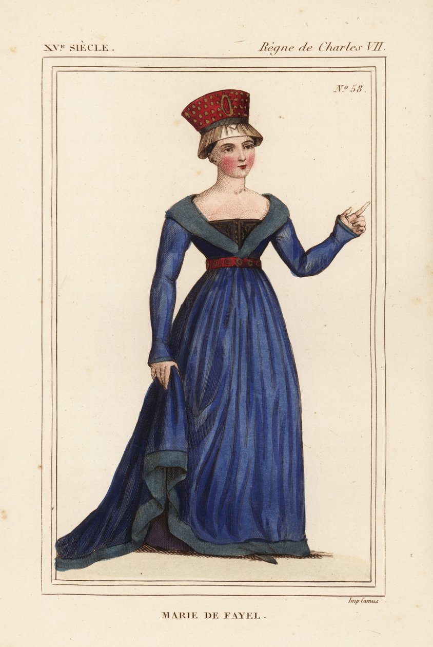 Marie de Fayel, Dammartin grófnője, Renaud de Nanteuil, d