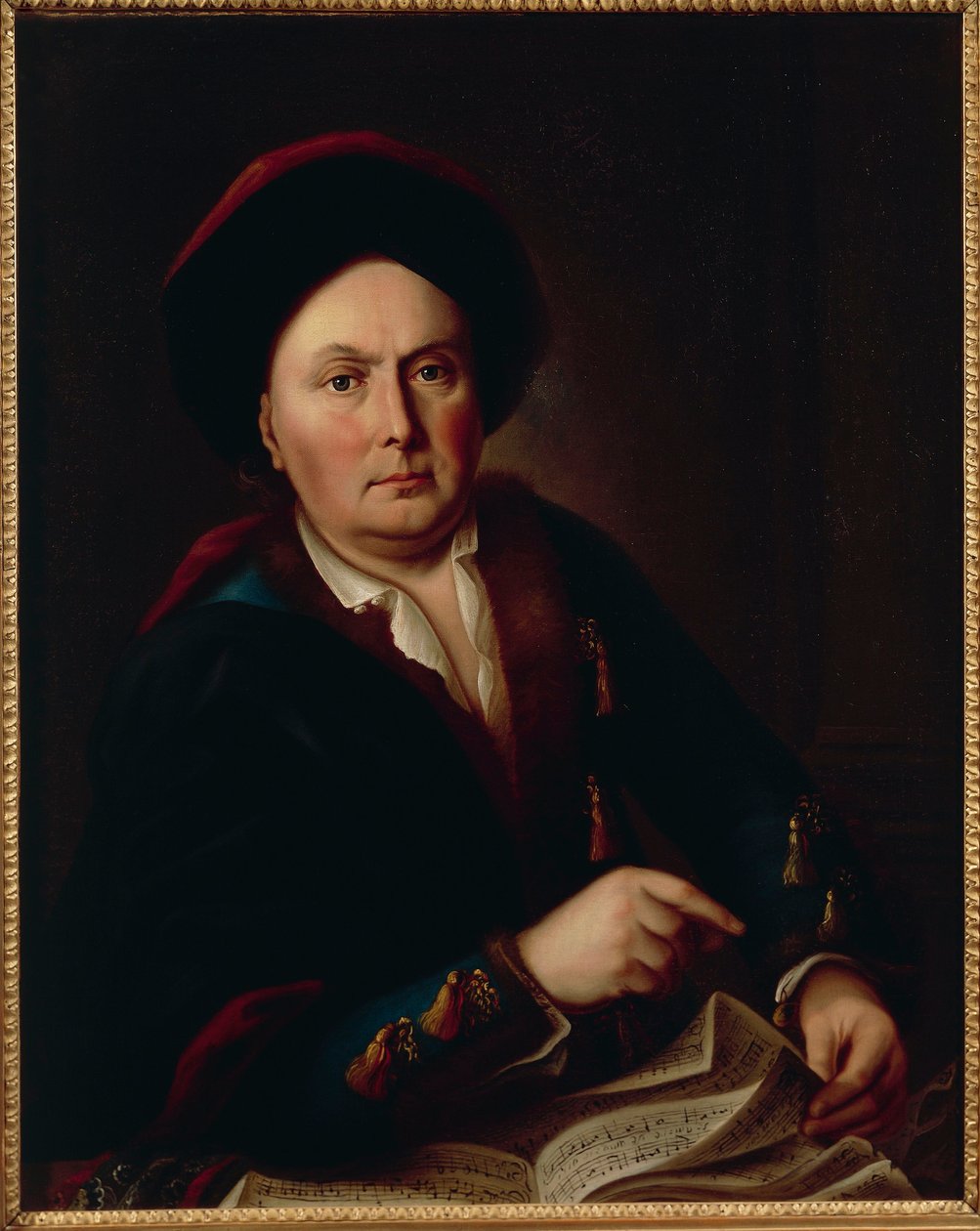 Ludwig van Beethoven, Kapellmeister (1712-73), Ludwig Beethoven zeneszerző nagyapja portréja alkotó: Leopold Radoux