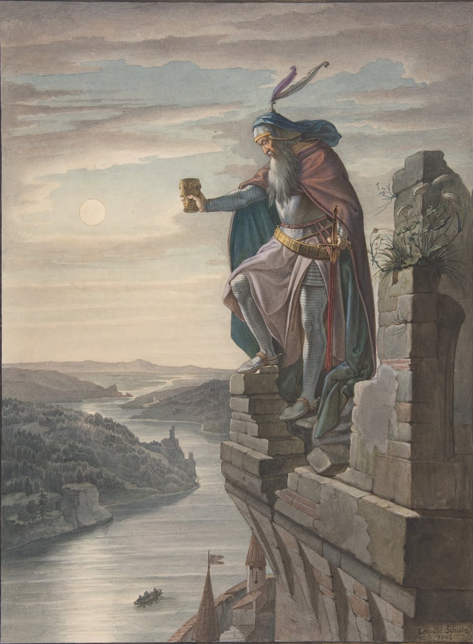 Illusztráció Goethéhez, 1842. alkotó: Leopold Schulz