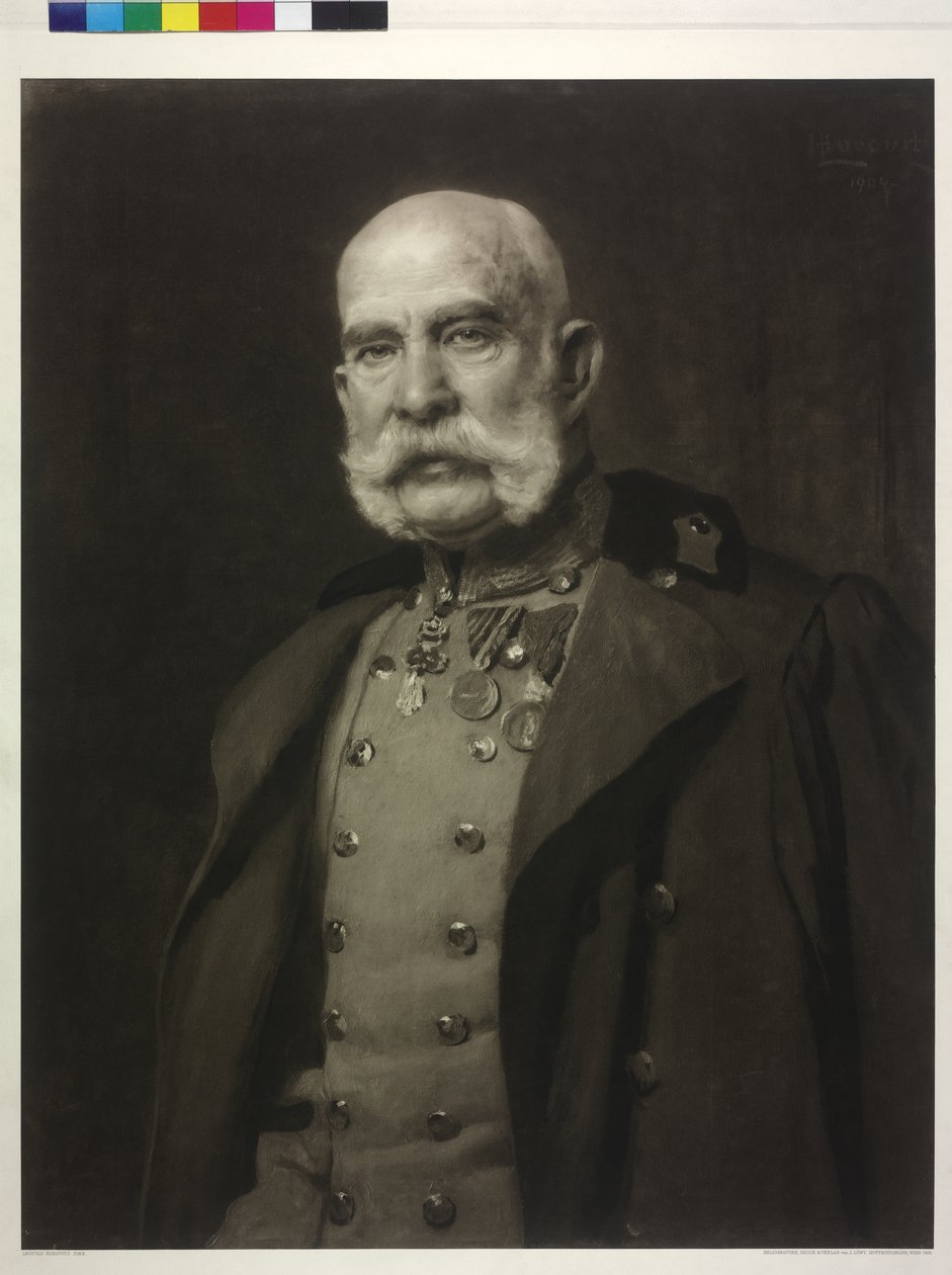 I. Ferenc József osztrák császár alkotó: Leopold Stephan (after) Horovitz