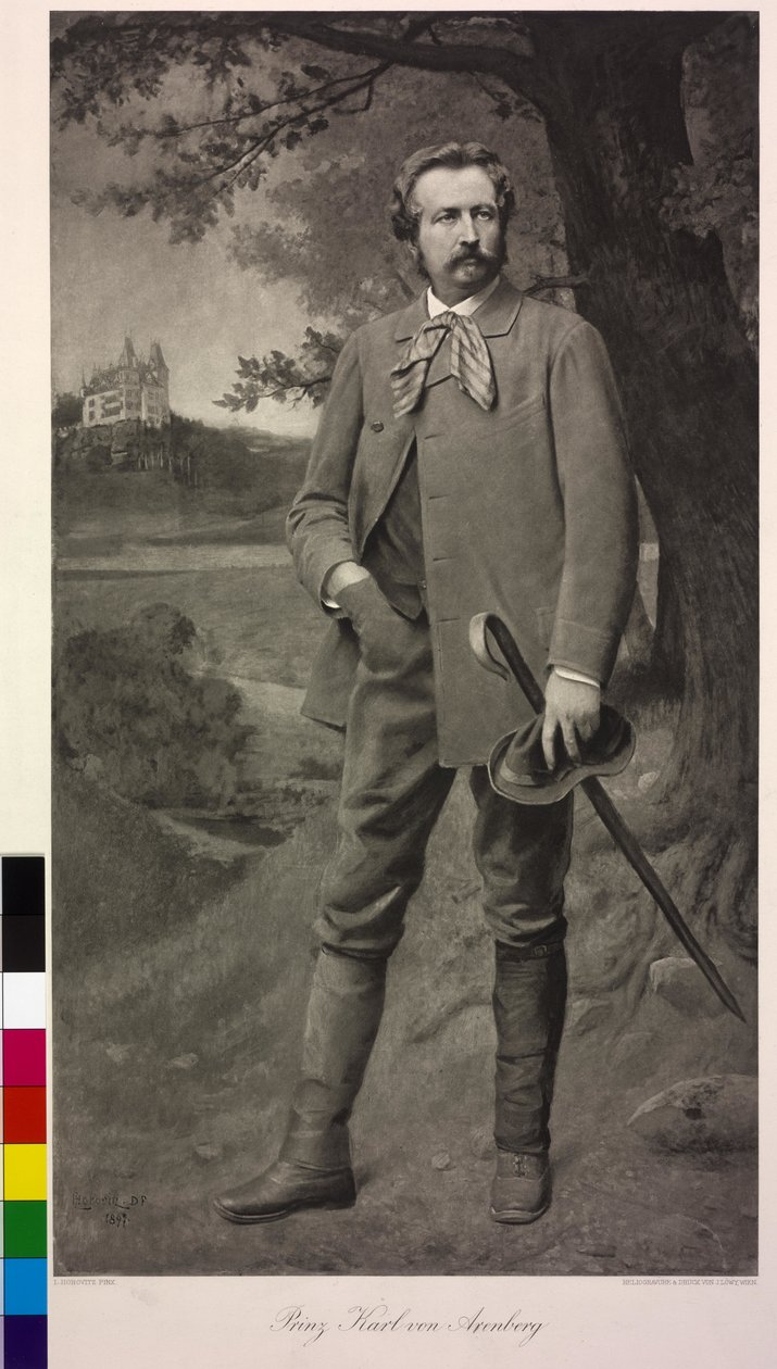Károly arenbergi herceg alkotó: Leopold Stephan (after) Horovitz