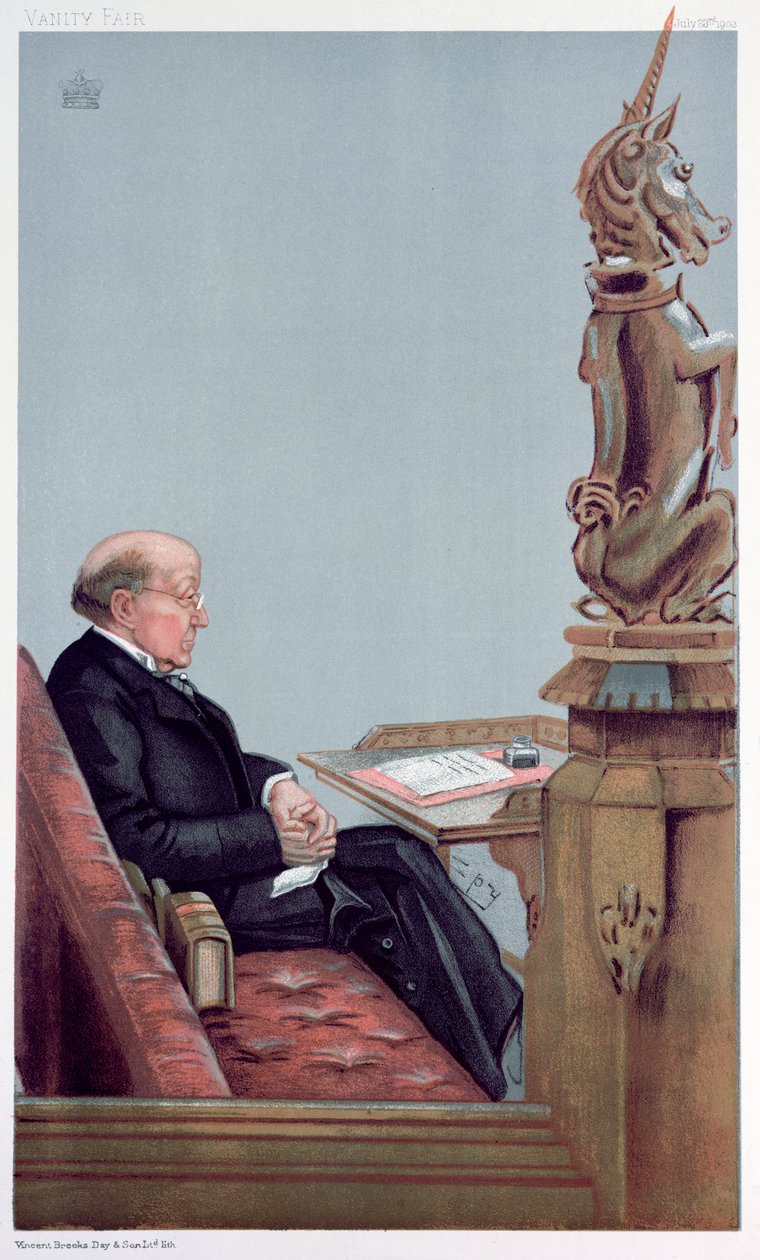 Egy skót ügyvéd, a „Vanity Fair”-ből, 1903. július 23 alkotó: Leslie Matthew Ward