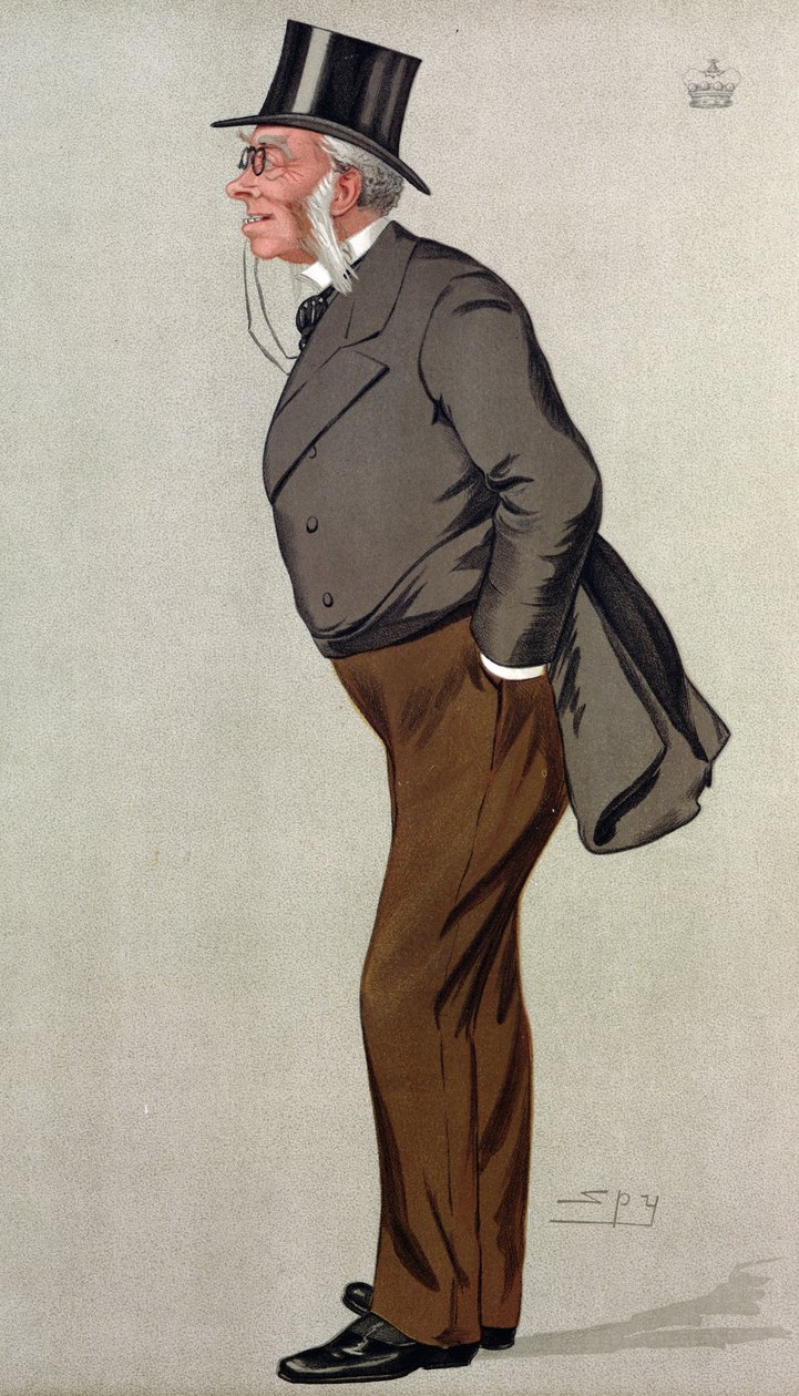 Egy ír ügyvéd a „Vanity Fair”-ből, 1890. szeptember 14 alkotó: Leslie Matthew Ward
