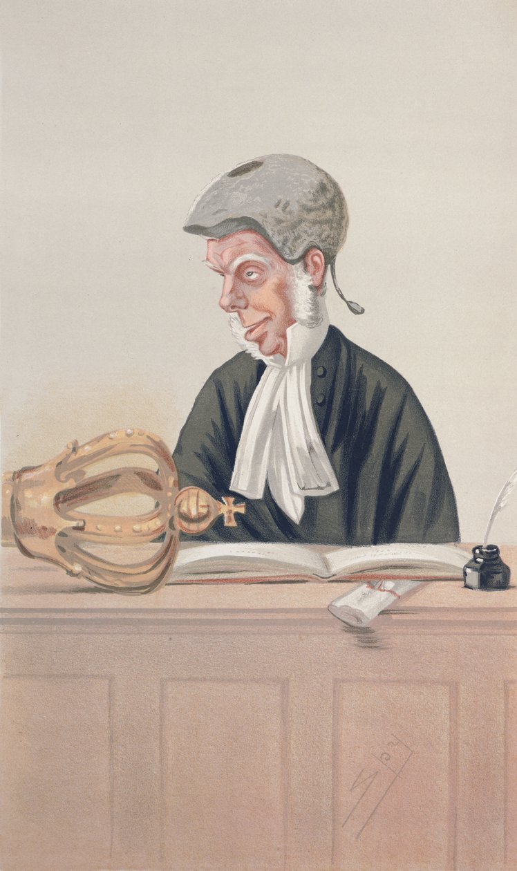 Fellebbezések a „Vanity Fair”-től, 1876. december 30 alkotó: Leslie Matthew Ward