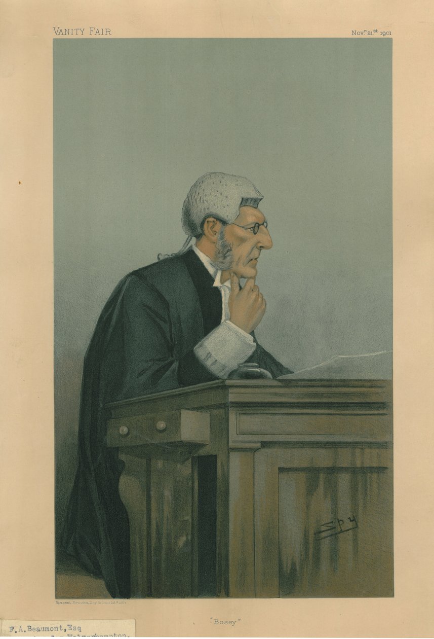 Bosey (F.A. Beaumont), 1901 alkotó: Leslie Matthew Ward