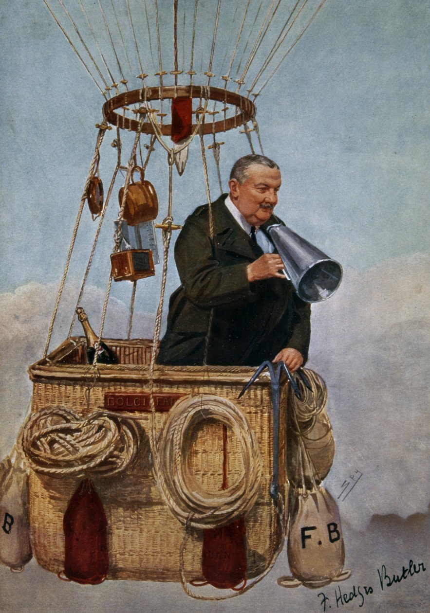 Frank Hedges Butler, „Spy” rajzfilm a „Vanity Fair” kocsmából. 1907 alkotó: Leslie Matthew Ward