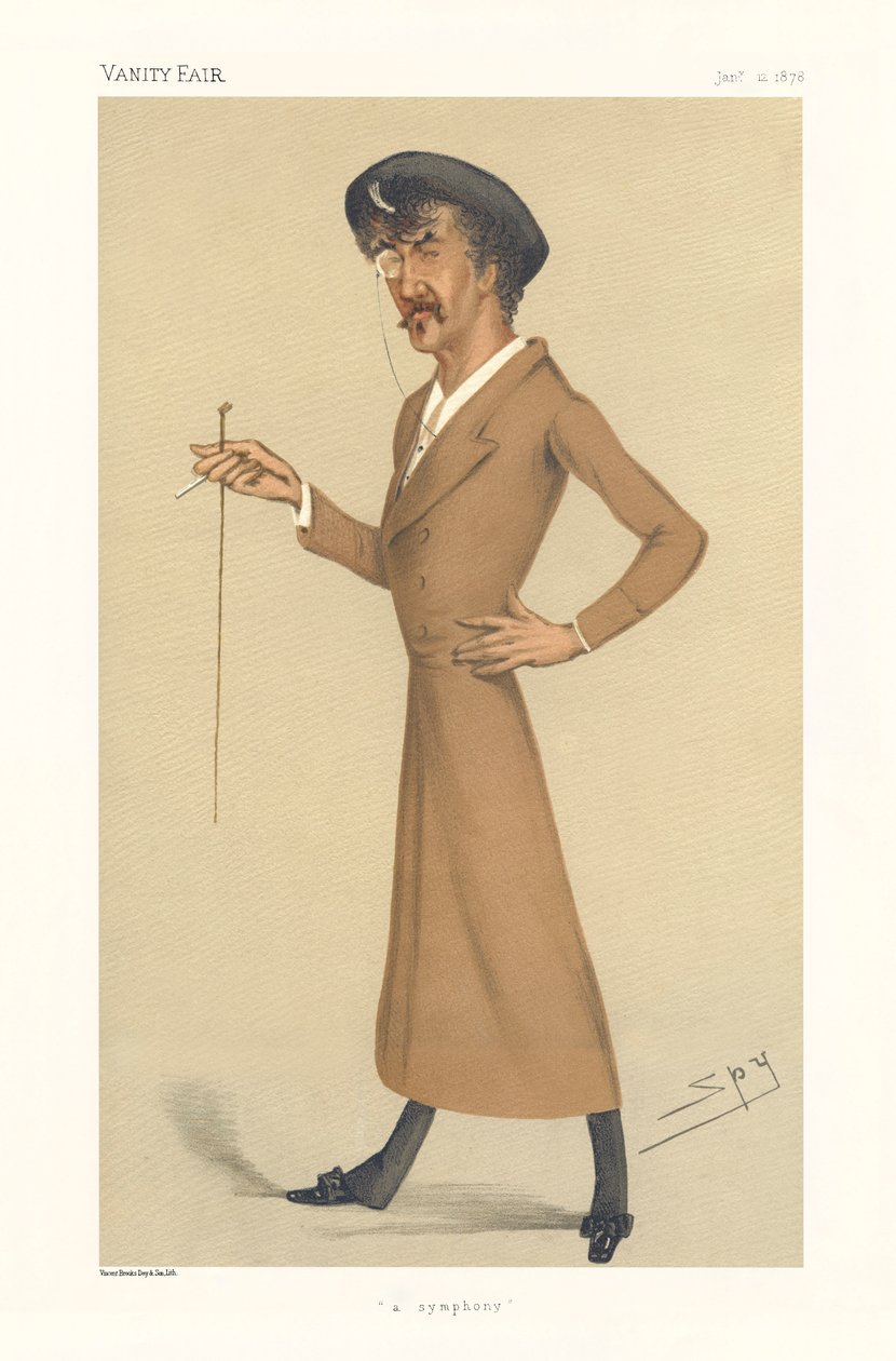 James Abbott McNeill Whistler alkotó: Leslie Matthew (1851 1922) Ward
