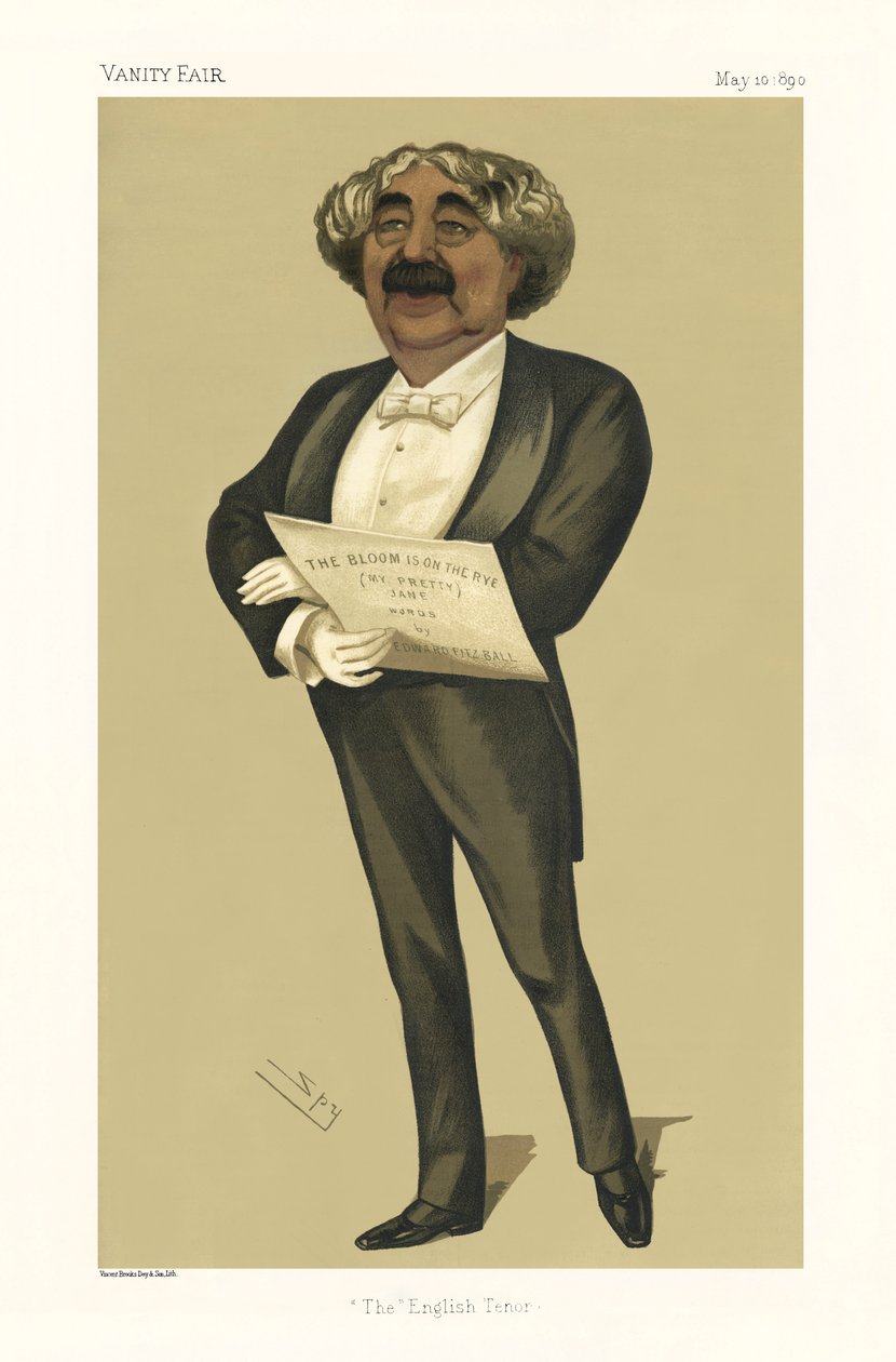 John Sims Reeves – álló, álló alkotó: Leslie Matthew (1851 1922) Ward