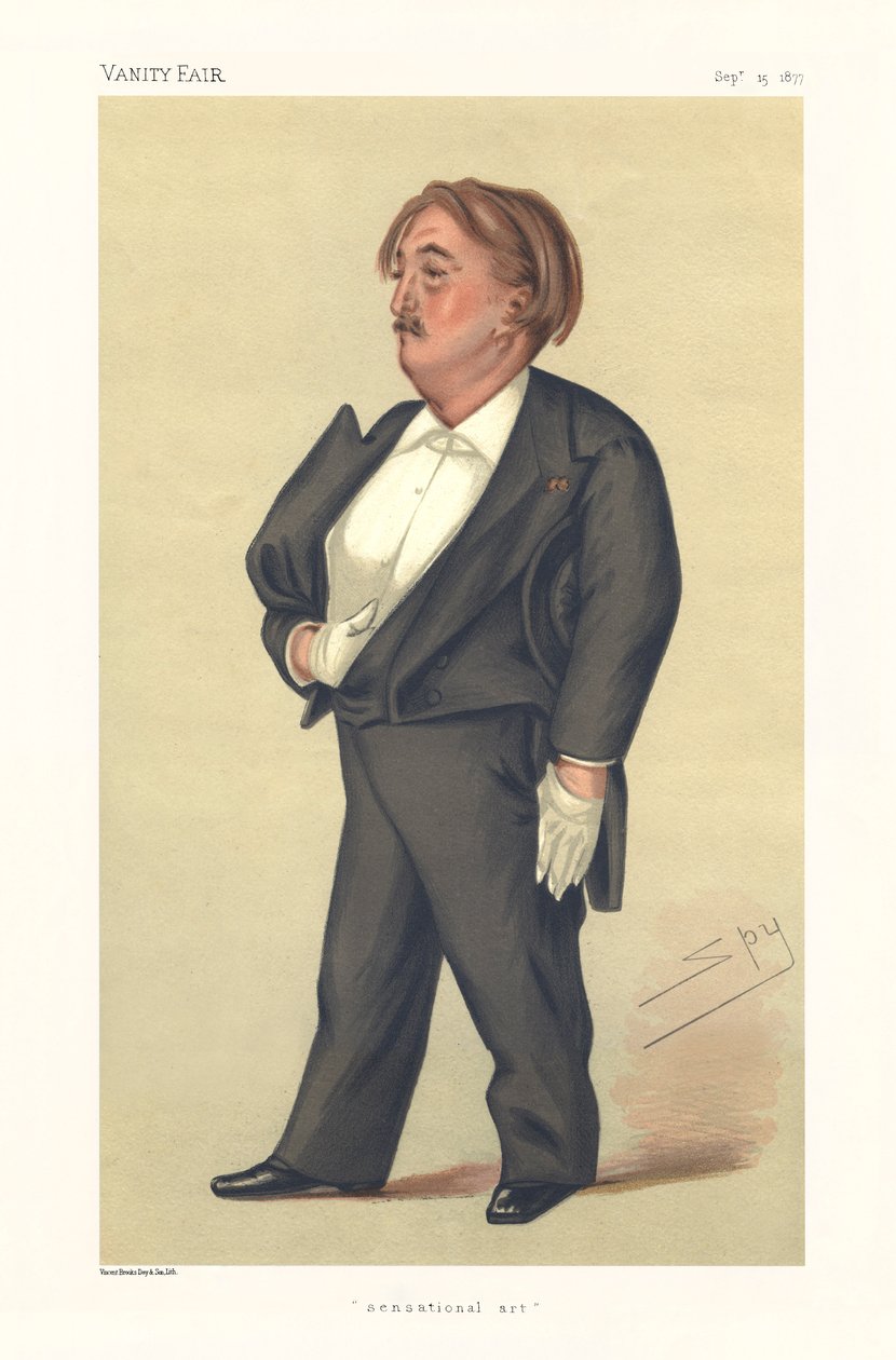 Paul Gustave Doré - portré alkotó: Leslie Matthew (1851 1922) Ward